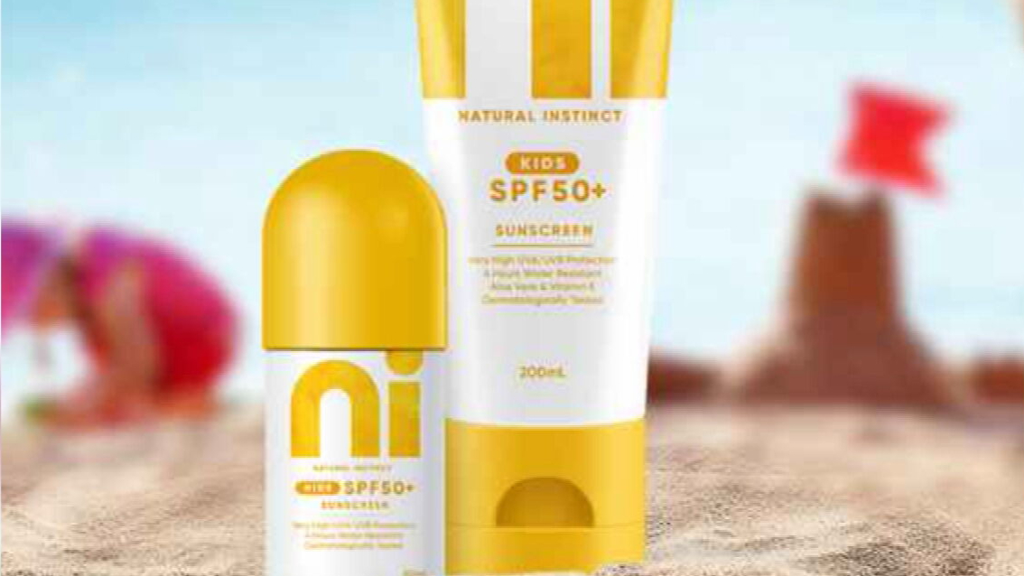 Kids sunscreen product recalled